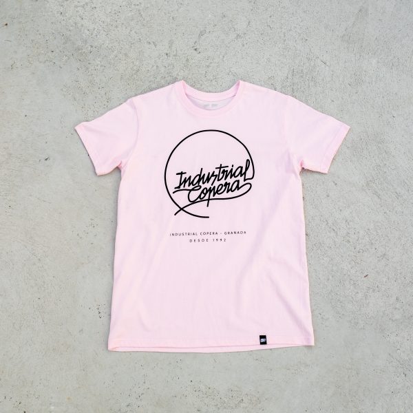 Camiseta Rosa Industrial Copera Logo