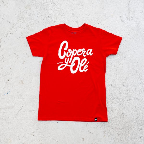 Camiseta Roja Copera y Olé